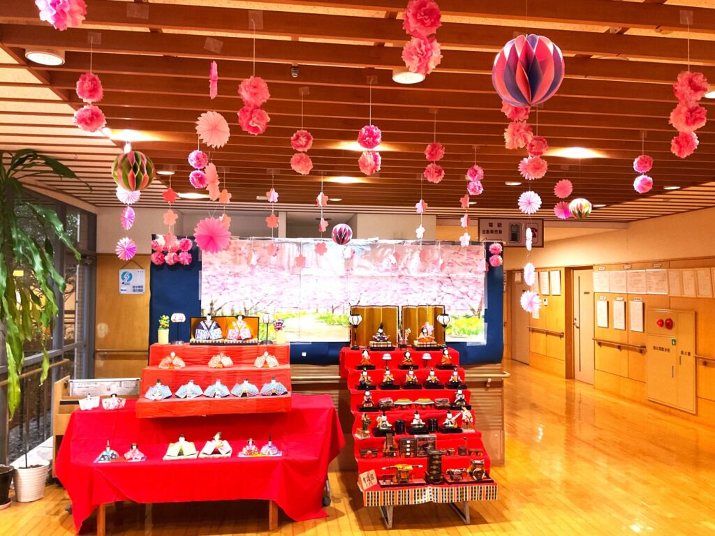 令和7年２月　お雛様飾り