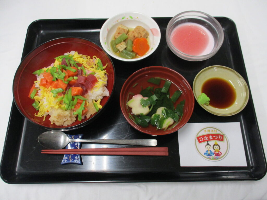 3月の行事食 ひなまつり