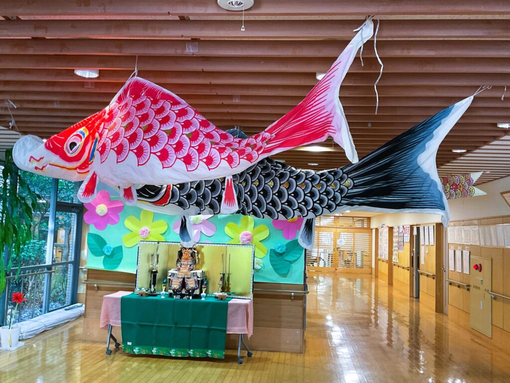 令和8年４月　鯉のぼり・兜飾り